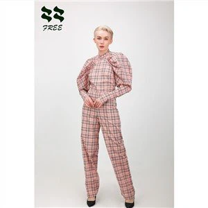Kvenfætis Jumpsuit kvenna með löngum ermum